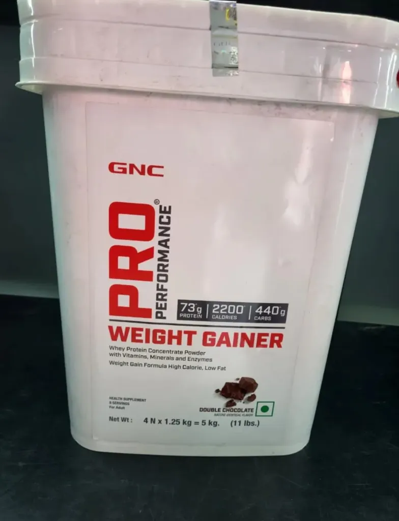 GNC Pro Performance Weight Gainer – Double Chocolate (5kg / 11 lbs)