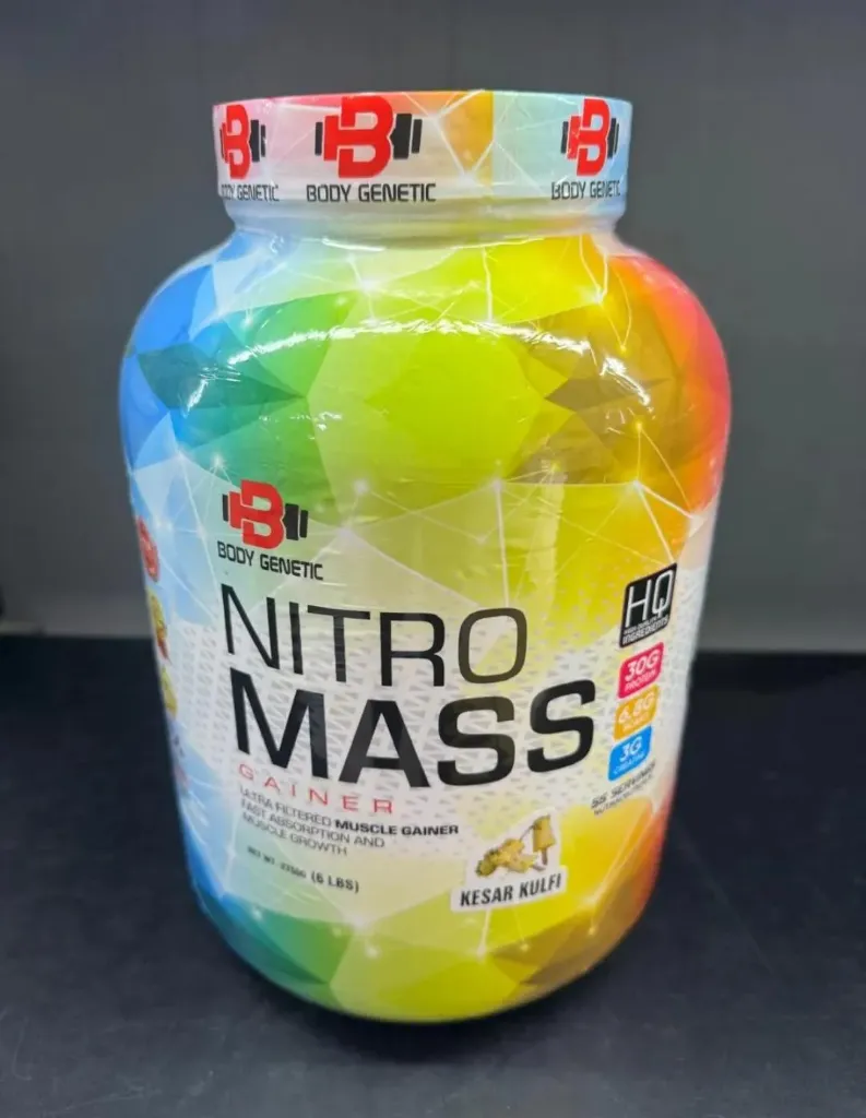 Body Genetic Nitro Mass Gainer - Ultra Filtered Muscle Gainer ( 2.75kg Box)