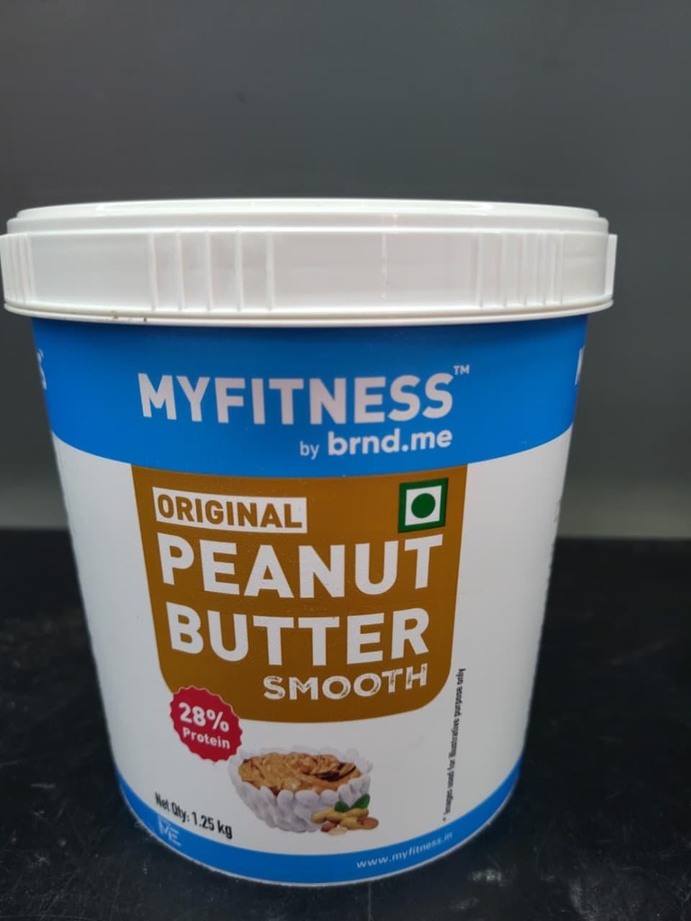MYFITNESS Original Peanut Butter - Smooth (1.25kg)